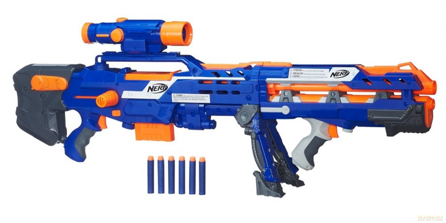 HASBRO Nerf NStrike Longshot CS6 new