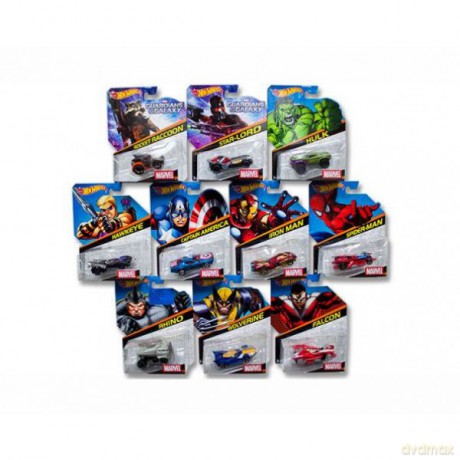 HOT WHEELS Marvel samochodzik bohatera