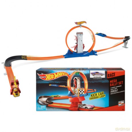 HOT WHEELS Zestaw Mega Rally