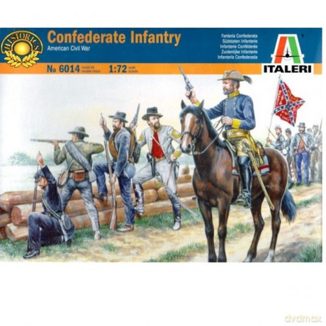 ITALERI Confederate Troops MODELARSTWO