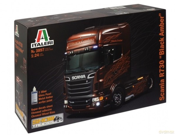 ITALERI Scania R730 Black Amber MODELARSTWO