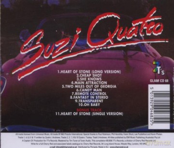 Suzi Quatro: Main Attraction [CD]