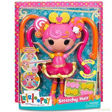 LALALOOPSY Stretchy Hair Doll