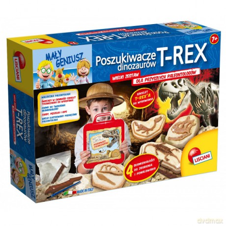 LISCIANIGIOCHI Geniusz szuka dinozaurów [GRA]