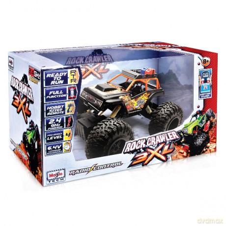 MAISTO Rock Crawler 3 XL czarnopomarańczowa