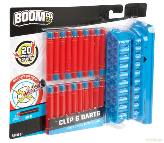 MATTEL BoomCo Magazynek i rzutki [GRA]