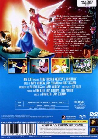 Calineczka (polski lektor) [DVD]