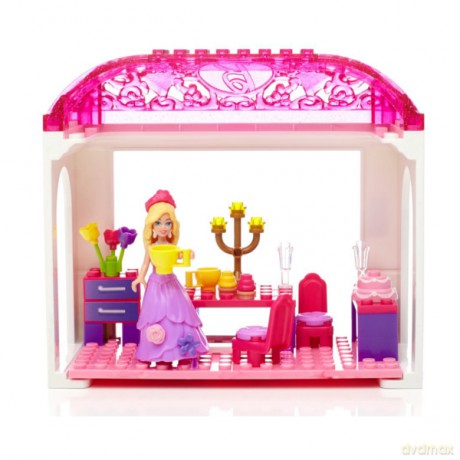 MEGA BLOKS Barbie pokoiki do zbudowania [KLOCKI]