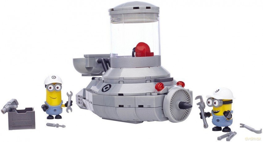 MEGA BLOKS Minionki Duży pojazd [KLOCKI]