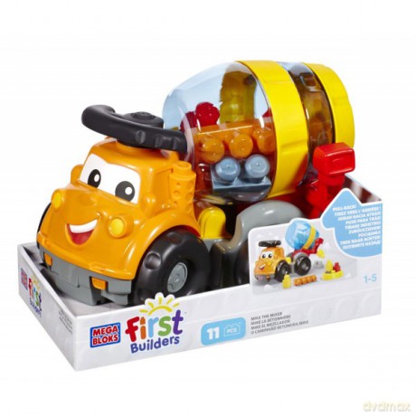 MEGA BLOKS Pojazd Betoniarka Mike [KLOCKI]