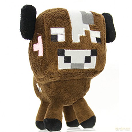 MINECRAFT Plusz 20 cm Krowa brązowa