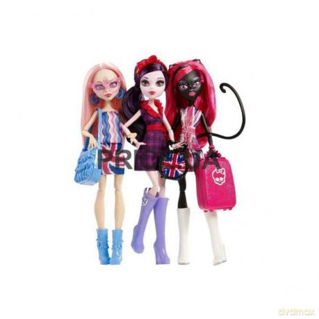 MONSTER HIGH Ghoulebrities trzypak [FIGURKA]