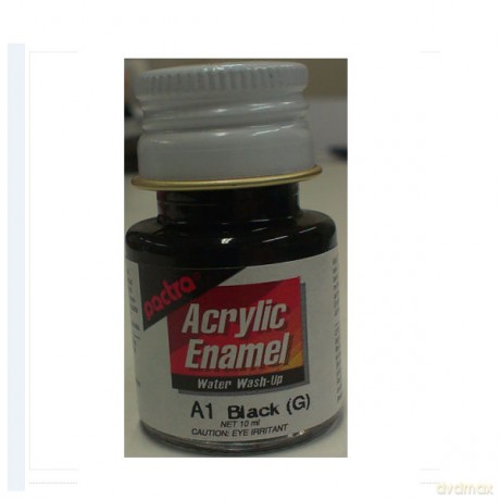 PACTRA Farba A1 black (G) (6 sztuk) MODELARSTWO