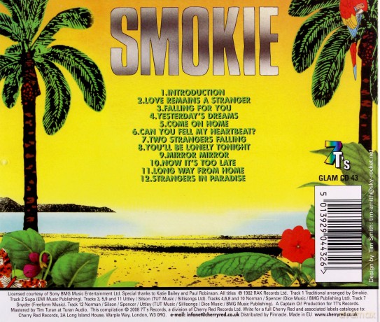 Smokie: Strangers In Paradise [CD]