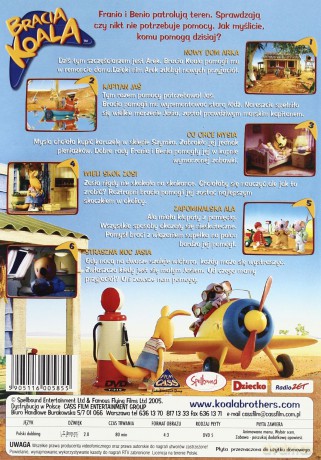 Bracia Koala: Nowy dom Arka i inne historie [DVD]