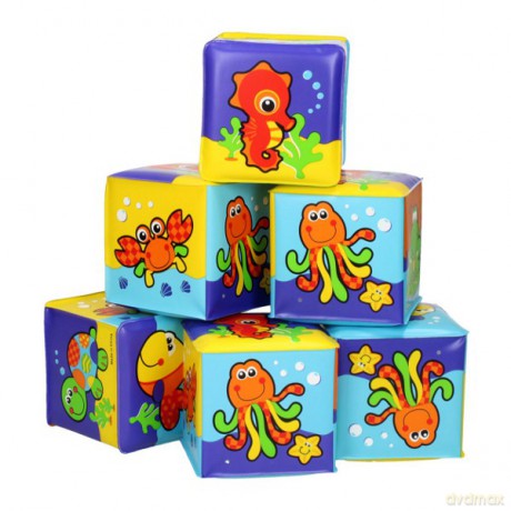 PLAYGRO Miękkie klocuszki [KLOCKI]