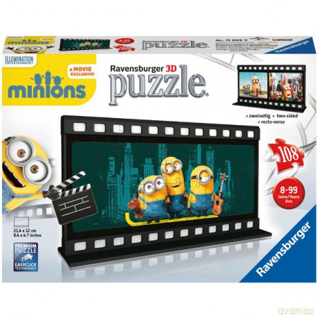 RAVENSBURGER 108 el. Minionki, Kadr z filmu [PUZZLE]