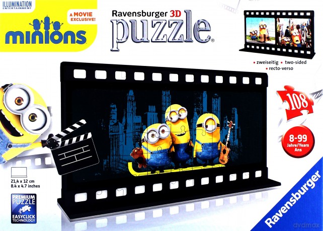 RAVENSBURGER 108 el. Minionki, Kadr z filmu [PUZZLE]