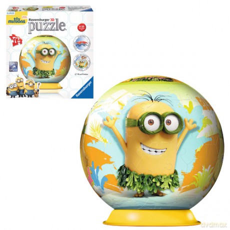 RAVENSBURGER 72 el. Kuliste Minionki [PUZZLE]