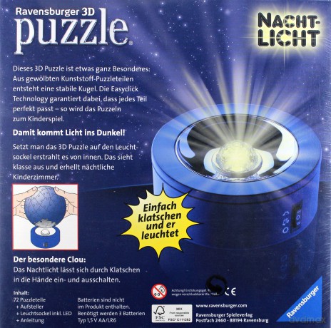 RAVENSBURGER 72 el. Kuliste Życie po wodą [PUZZLE]