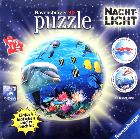 RAVENSBURGER 72 el. Kuliste Życie po wodą [PUZZLE]