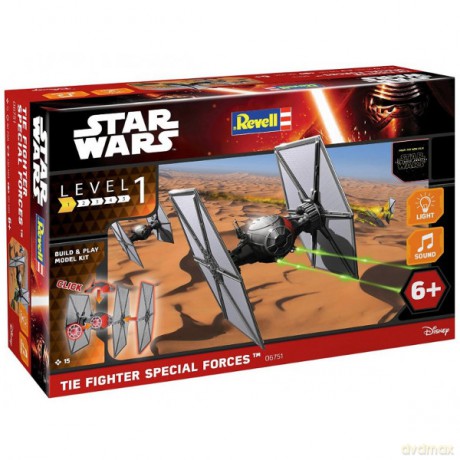 REVELL Gwiezdne Wojny Tie fighter Built&Play (Star Wars) MODELARSTWO