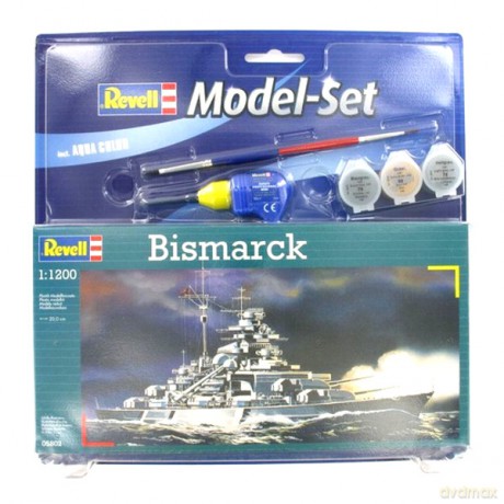 REVELL Model Set Bismarck MODELARSTWO