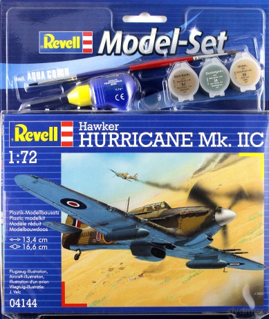 REVELL Model Set Hawker Hurricane MODELARSTWO