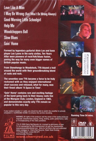 Ten Years After: Goin' Home-Live In London [DVD]