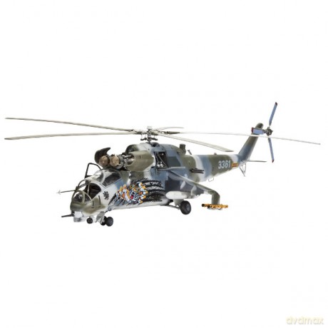 REVELL Model Set MIL MI24V Hind E MODELARSTWO