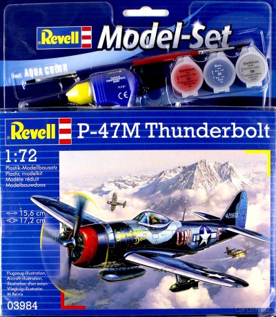 REVELL model set P47 M Thunderbolt MODELARSTWO