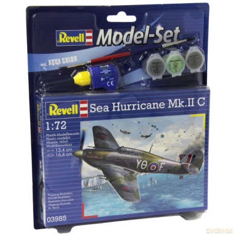 REVELL model set sea Hurricane mkIIc MODELARSTWO