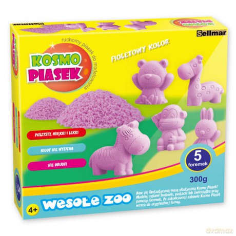 SELLMAR Kosmo piasek, wesołe zoo