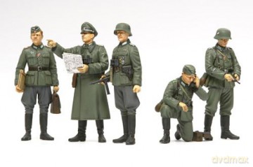 TAMIYA German Field Commander Set MODELARSTWO