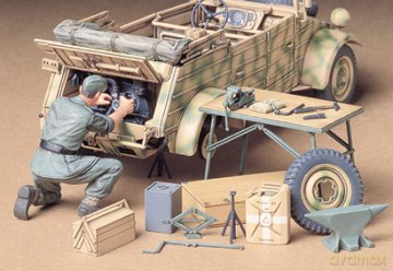 TAMIYA Kuebelwagen Engine Set MODELARSTWO