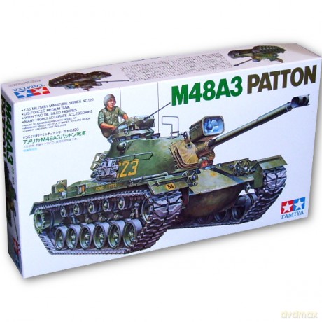 TAMIYA U.S. M48A3 Patton MODELARSTWO