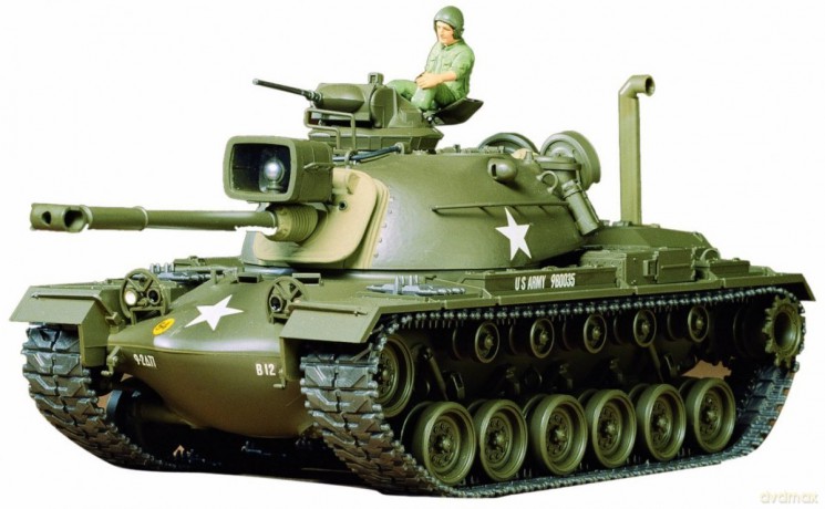 TAMIYA U.S. M48A3 Patton MODELARSTWO