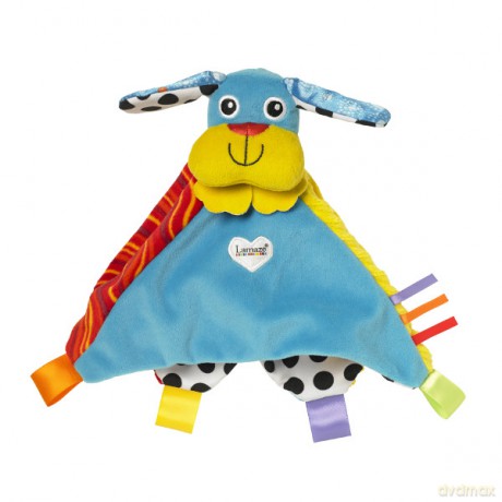 TOMY Lamaze Piesek kocyk przytulanka