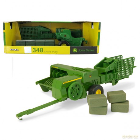 TOMY Prasa John Deere 348 zestaw