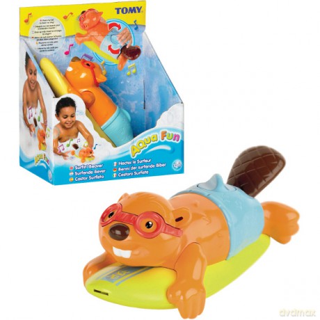 TOMY Surfujący bóbr