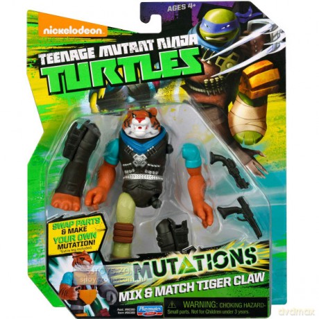 TURTLES Żółwie Ninja figurka Basic TigerClaw [FIGURKA]