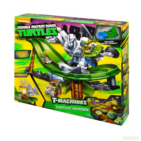 TURTLES Żółwie Ninja Tor z pojazdem [FIGURKA]