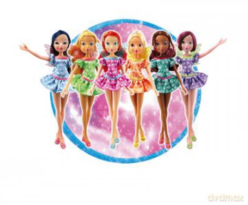 WINX Lalka Winx Club kwiatowe party