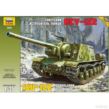 ZVEZDA ISU122. MODELARSTWO