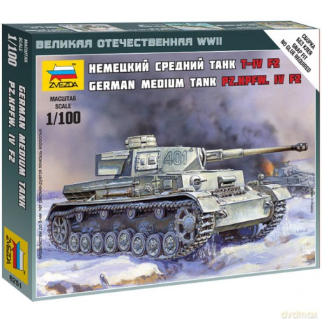 ZVEZDA Panzer IV Ausf.H MODELARSTWO