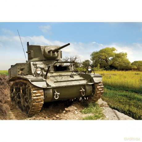 ZVEZDA US light tank M3A1 "Stuart" MODELARSTWO