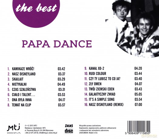 Papa Dance: The Best Nasz Disneyland [CD]