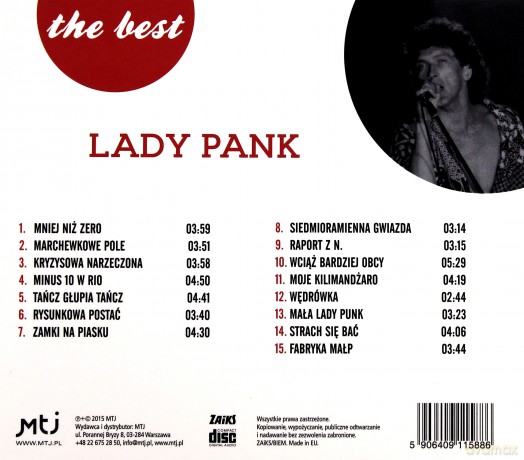 Lady Pank: The Best Zamki na piasku [CD]