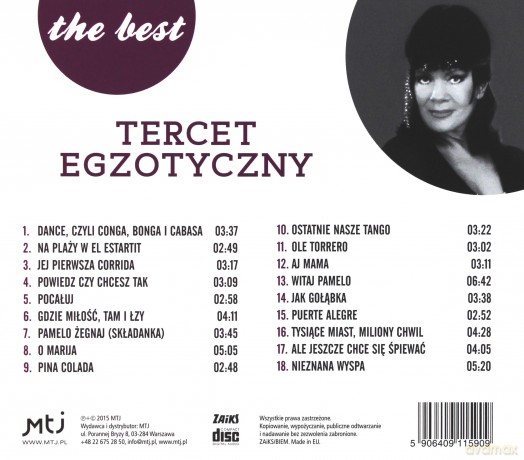 Tercet Egzotyczny: The Best Tysiące miast, miliony chwil [CD]