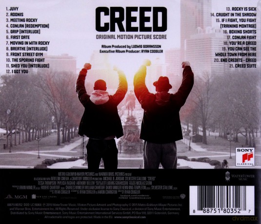 Creed soundtrack (Creed: Narodziny legendy) (Ludwig Goransson) [CD]